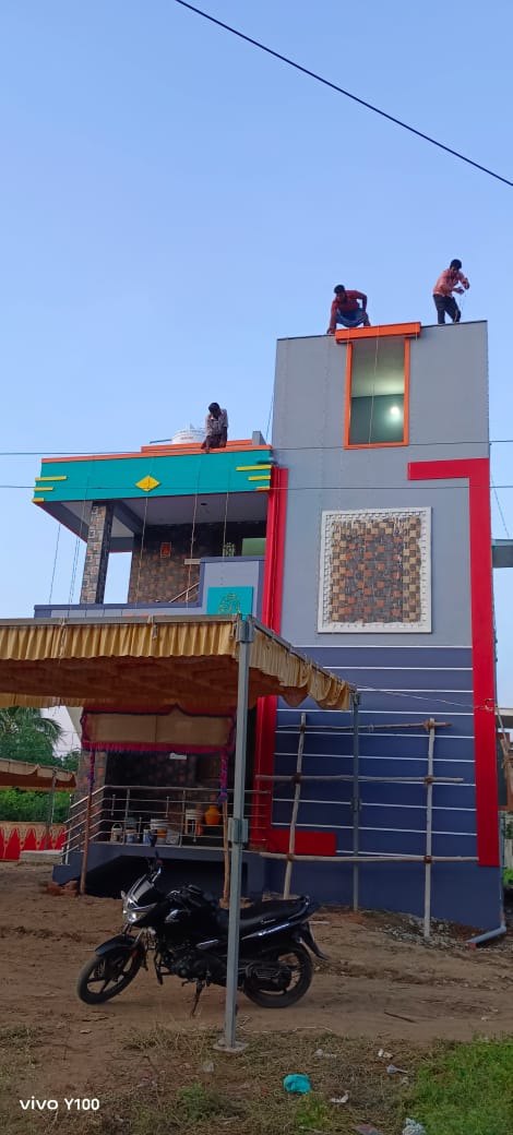 Residential building project in Thoothukudi by VM Builders