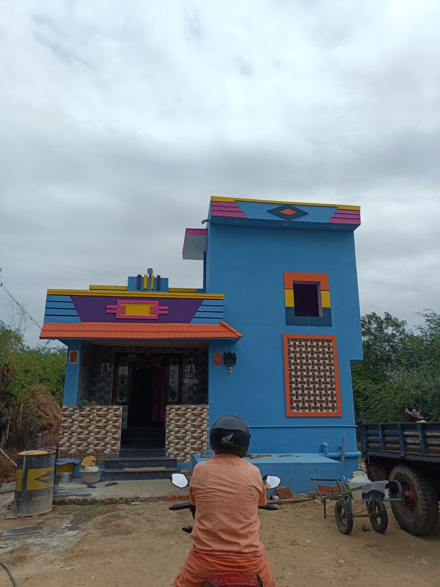 Residential building project in Vilathikulam by VM Builders